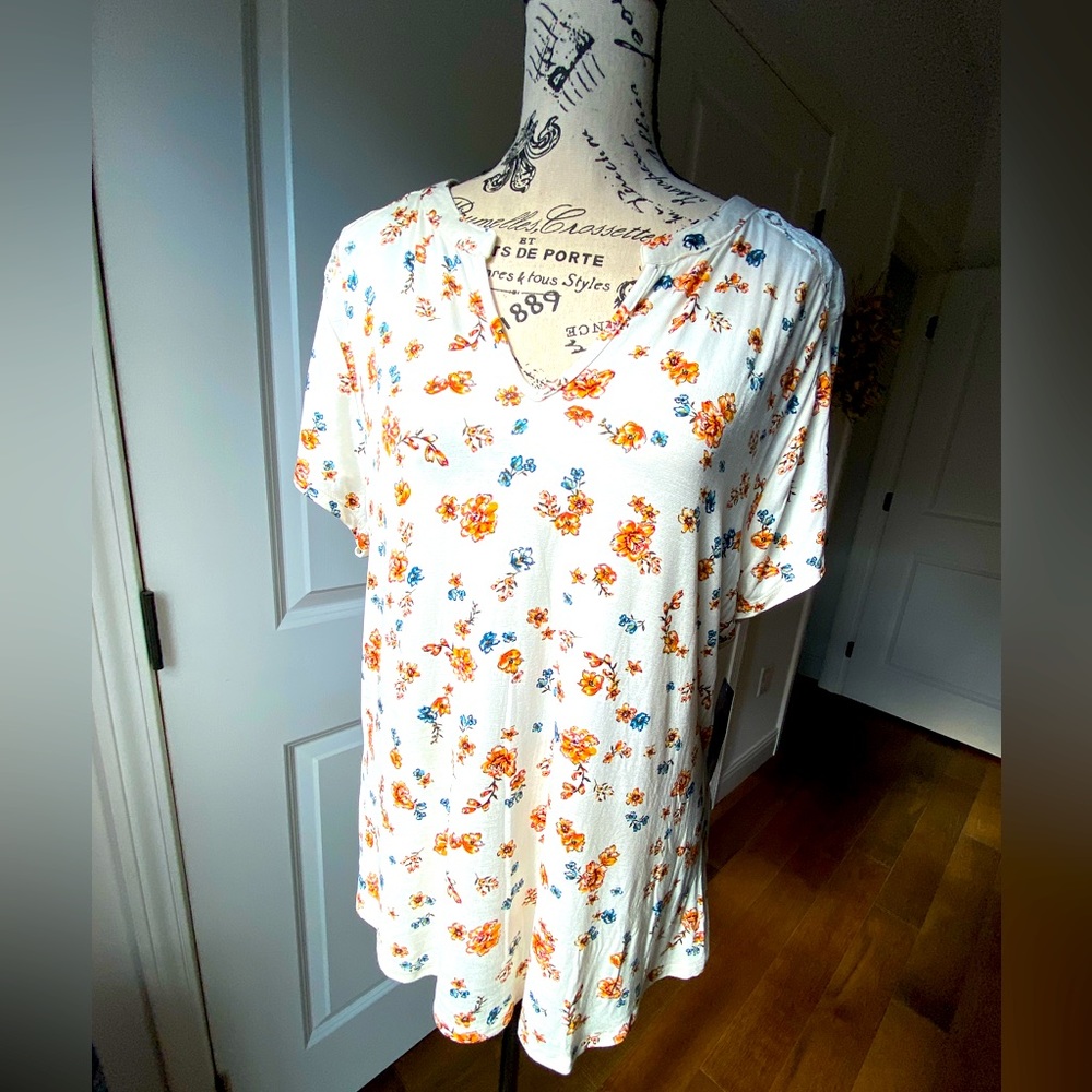 No Boundaries Floral print NWT size XXLg